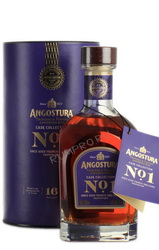 Ром Ангостура Каск Коллекшн 16 лет в тубе Rum Cask Collection 16 year