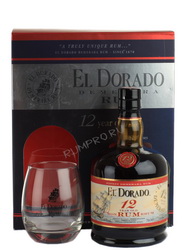 El Dorado с двумья бокалами