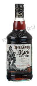 Captain Morgan Black Spiced Виски Капитан Морган Чёрнай пряный