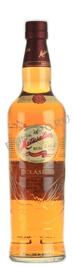 Доминиканский ром Matusalem Clasico Dominican rum Matusalem