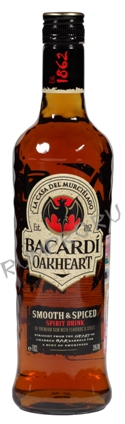 Rum Bacardi Oakheart ром Бакарди Оакхарт