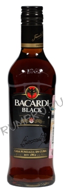 Пряный ром Бакарди Блэк rum Bacardi Black Spiced