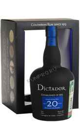 Rum Dictador 20 year Destillery Icon Reserve