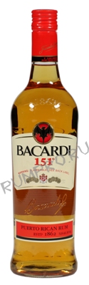 Bacardi 151 ром Бакарди 151